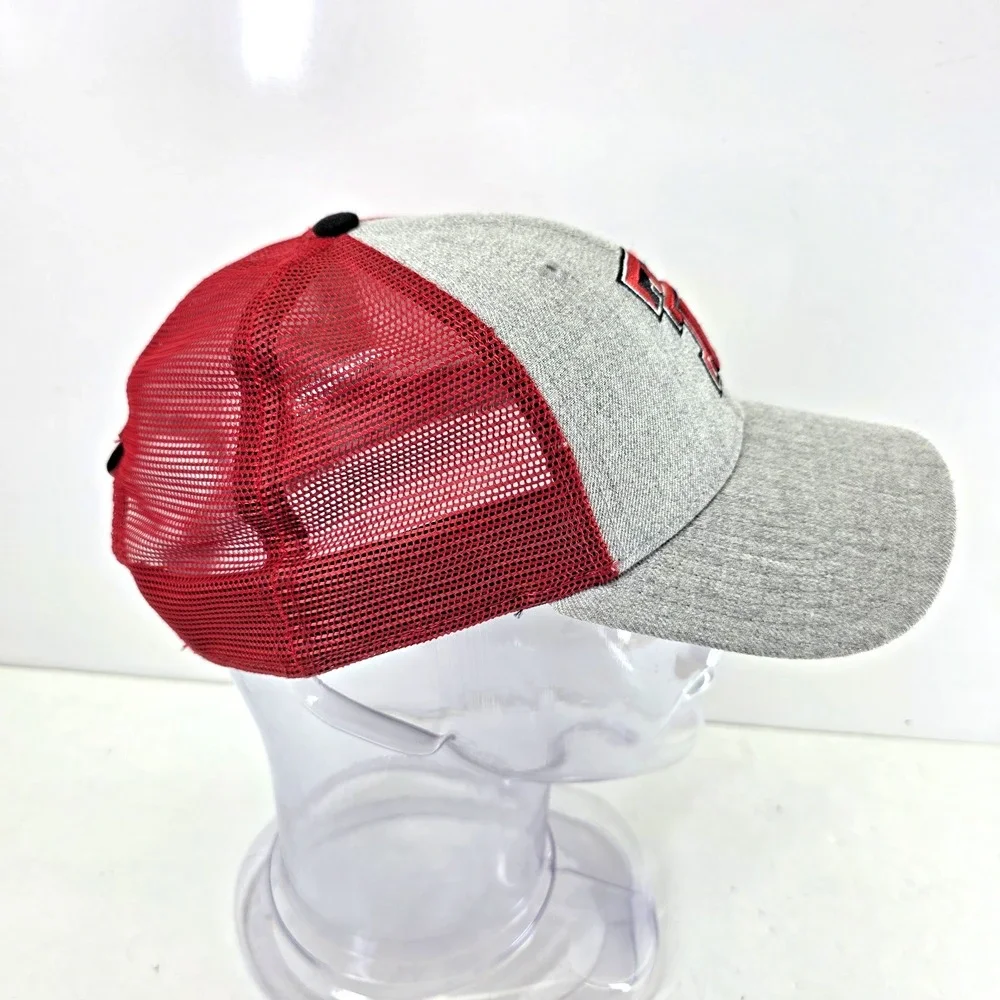 Texas Tech Red Raiders TTU Gray Red Snapback Adjustable Hat NCAA Cap Licensed